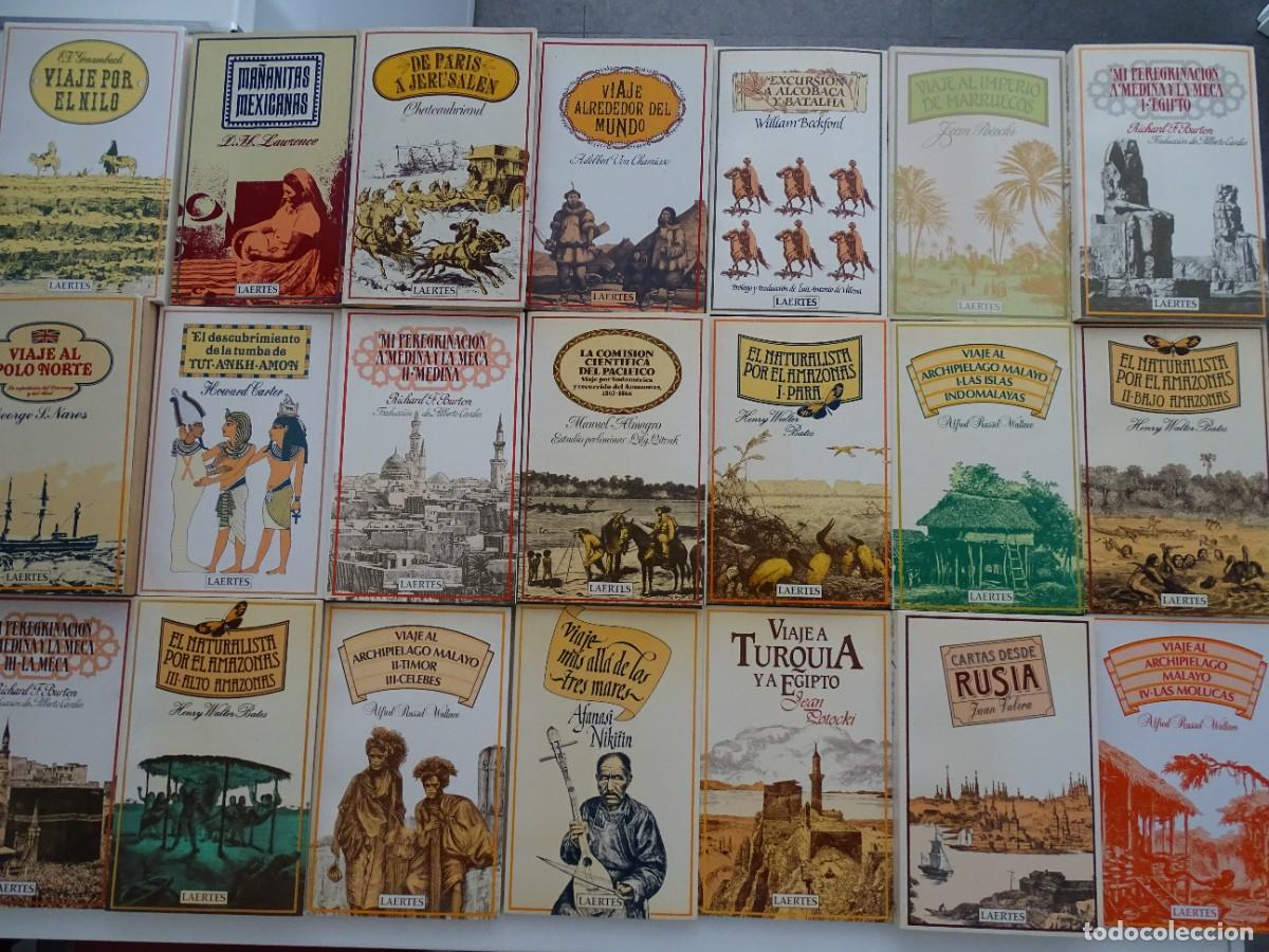 Libros de segunda mano: Colecci&oacute;n Nan Shan, de Editorial Laertes. Magn&iacute;fica colecci&oacute;n de libros de viajes. Se ofrecen 45 vv.