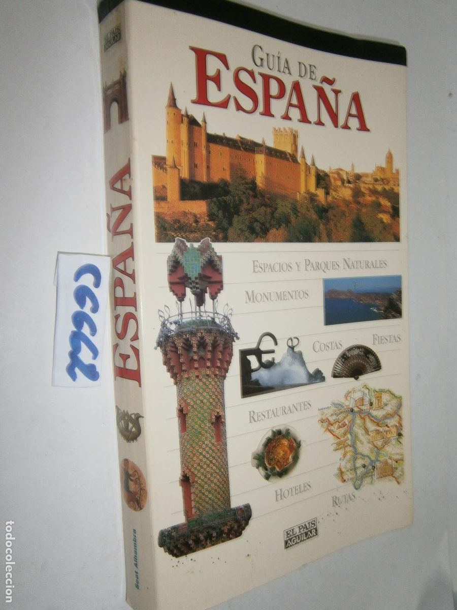 Libros de segunda mano: LA GUIA DE ESPA&Ntilde;A DE EL PAIS AGUILAR