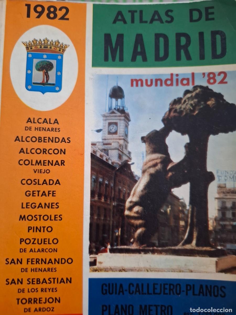 Libros de segunda mano: gu&iacute;a callejero planos Madrid y municipios colindantes 1982