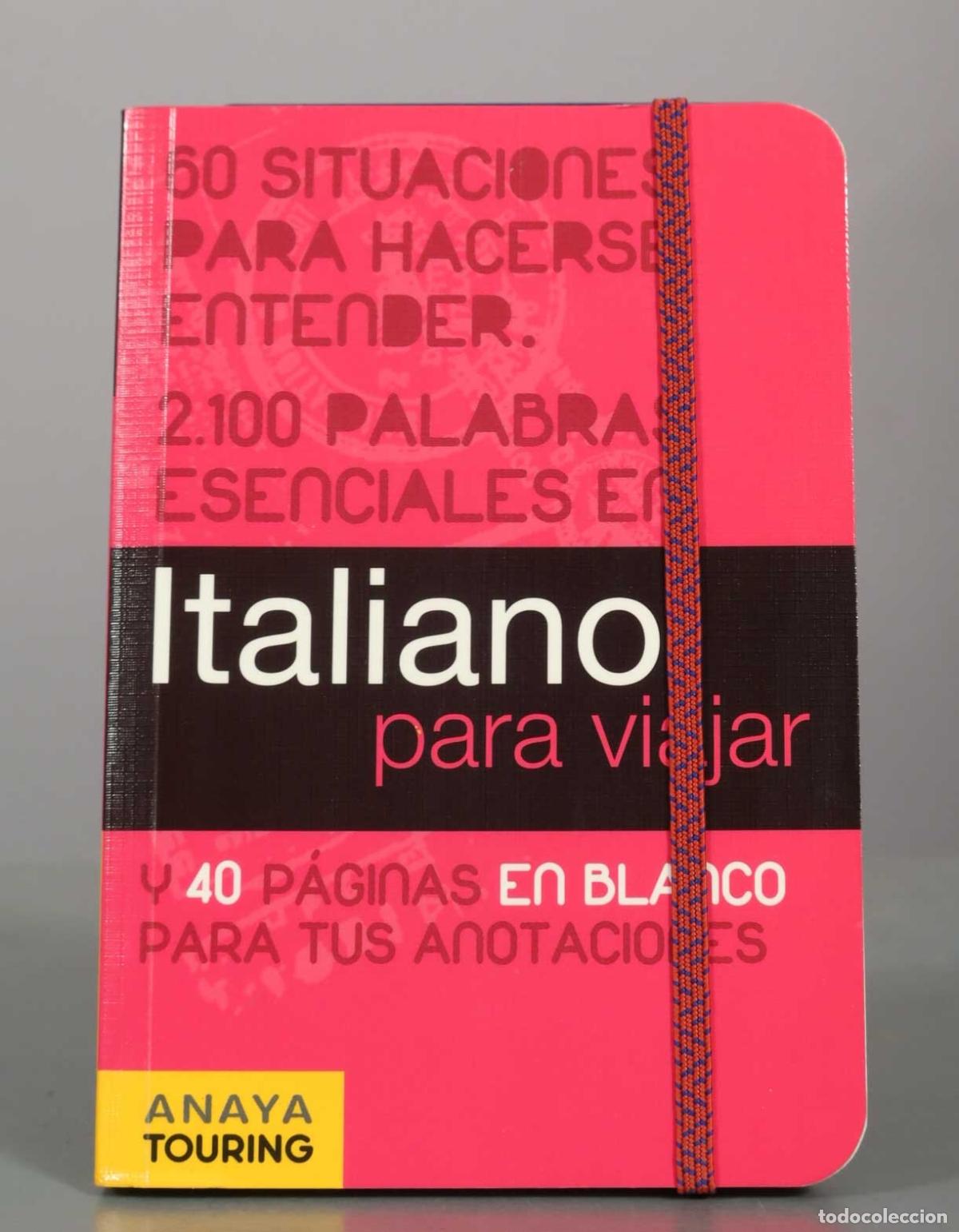 Libros de segunda mano: Italiano para viajar - Gu&iacute;a de conversaci&oacute;n - Anaya Touring
