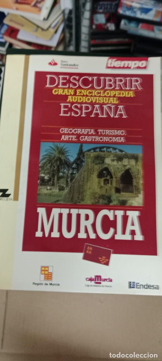 Libros de segunda mano: DESCUBRE ESPA&Ntilde;A MURCIA VIAJES LIBRO GG-PSC
