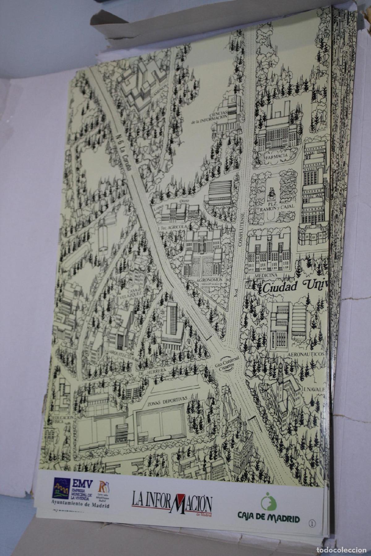 Libros de segunda mano: Plano monumental de Madrid.- 28 l&aacute;minas. -