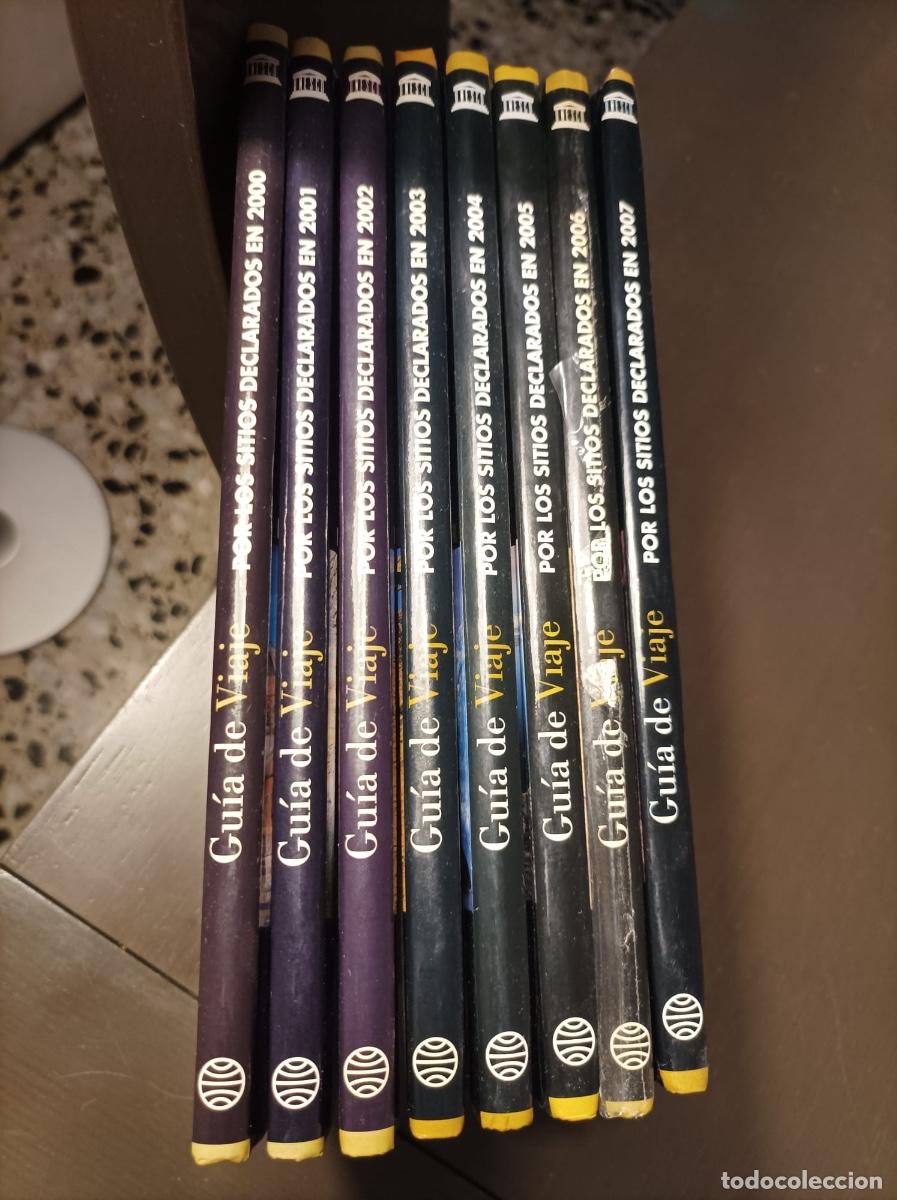 Libros de segunda mano: 8 GU&Iacute;AS DE VIAJE. POR LOS SITIOS DECLARADOS DEL 2000 AL 2007