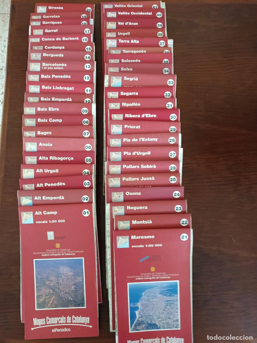 Libros de segunda mano: Mapes comarcals Catalunya