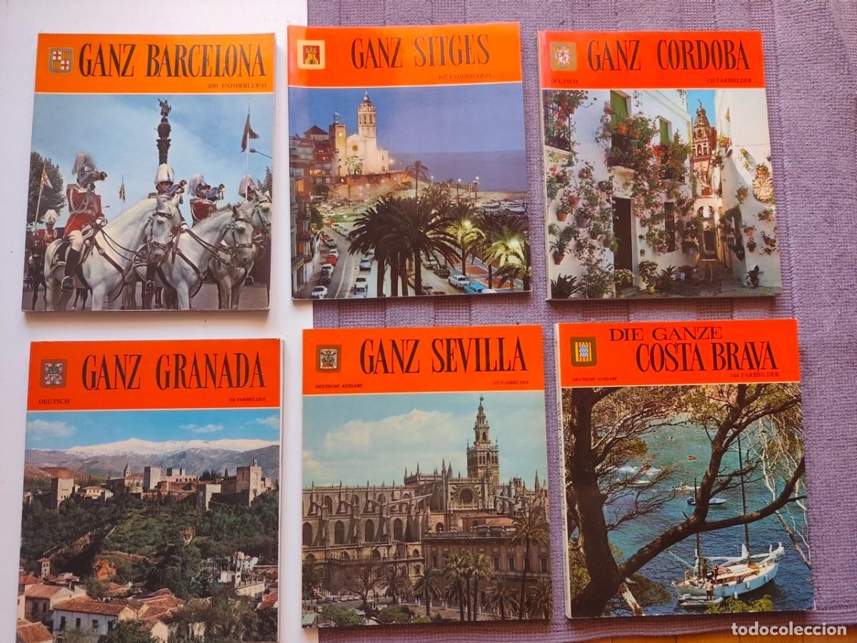 Libros de segunda mano: Gu&iacute;as vintage a&ntilde;os 80 TODO/GANZ X6 vol&uacute;menes EN ALEM&Aacute;N