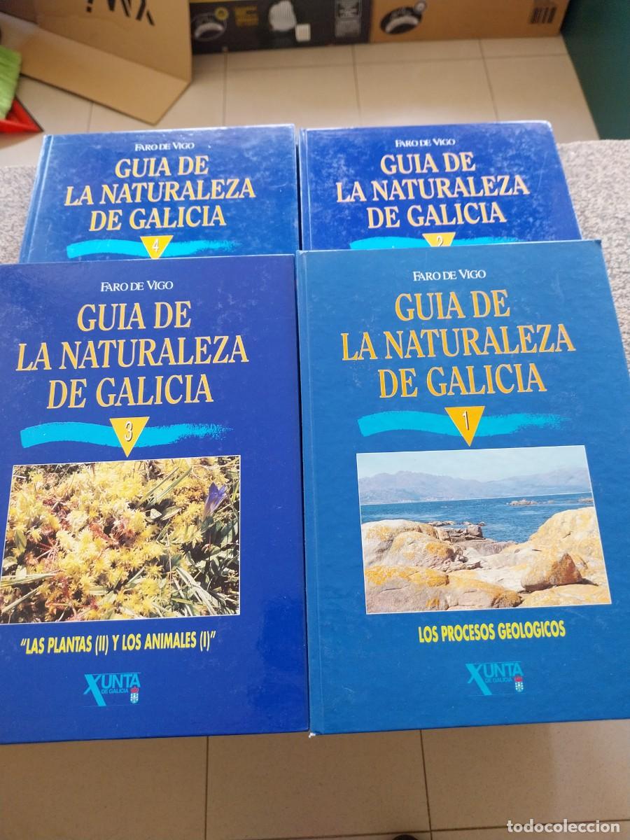 Libros de segunda mano: GUIA DE LA NATURALEZA DE GALICIA -- 4 TOMOS --