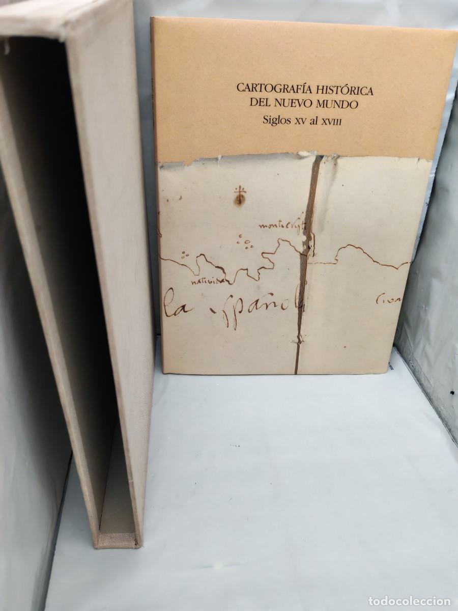 Libri di seconda mano: Cartograf&iacute;a hist&oacute;rica del Nuevo Mundo. Siglos XV al XVIII (Edici&oacute;n 1991, EDICI&Oacute;N EN ESTUCHE)