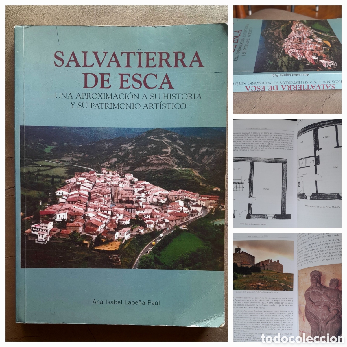 Libros de segunda mano: SALVATIERRA DE ESCA. Historia y patrimonio art&iacute;stico. Ana Isabel Lape&ntilde;a Pa&uacute;l. Zaragoza. Arag&oacute;n.