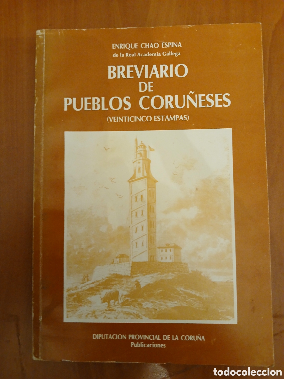 Libros de segunda mano: Breviario de Pueblos Coru&ntilde;eses. Enrique Chao Espina. GALICIA.