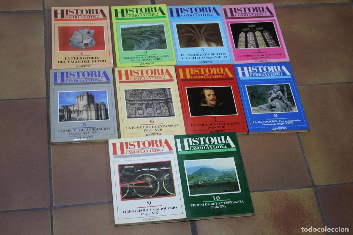 Gebrauchte B&uuml;cher: Historia de Castilla y Le&oacute;n.- 10 tomos - VV. AA
