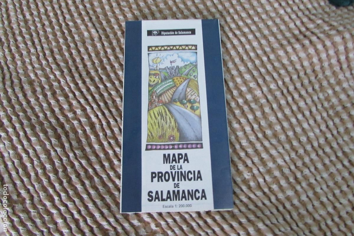 Libros de segunda mano: MAPA DE LA PROVINCIA DE SALAMANCA