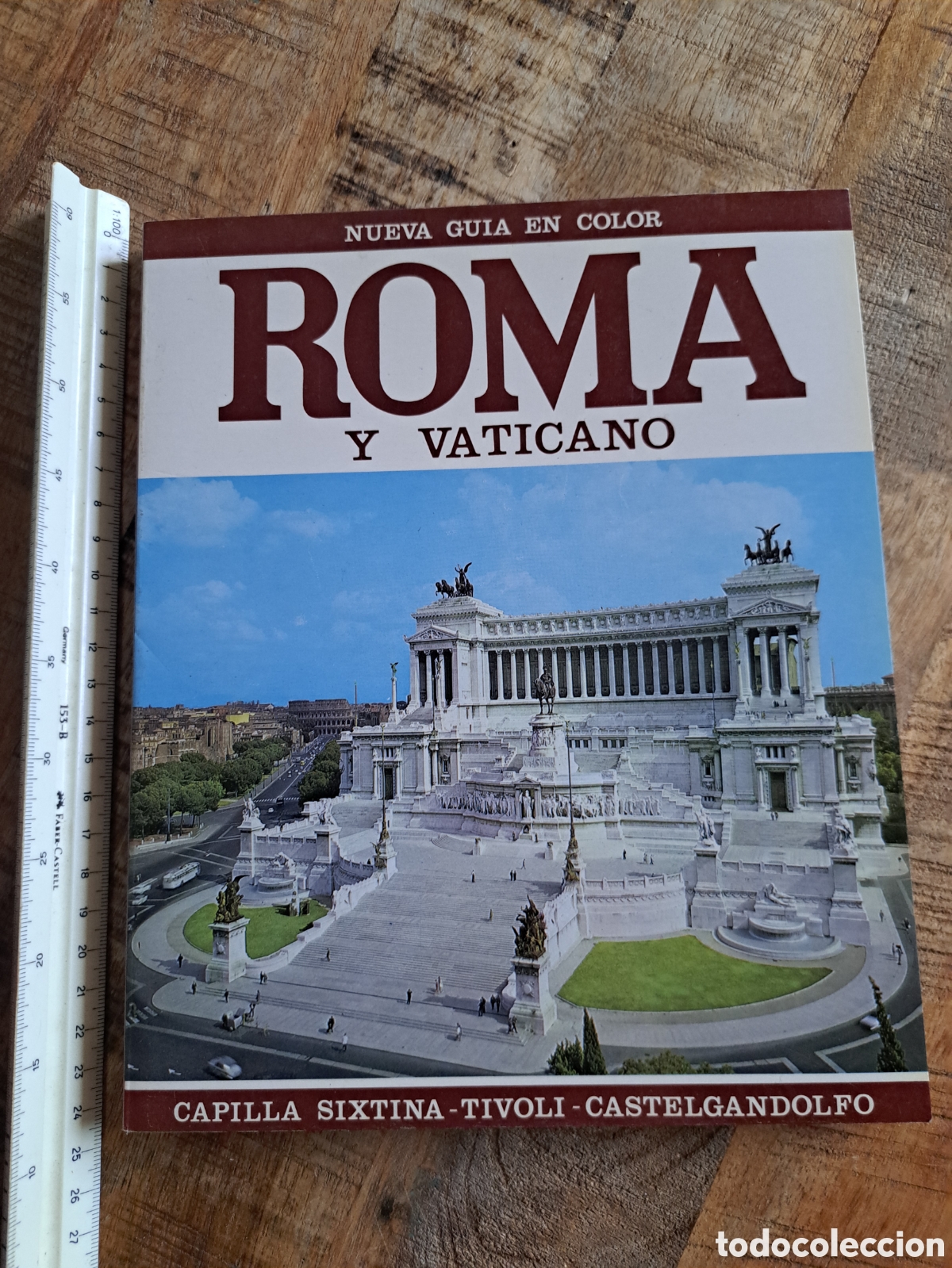 Libros de segunda mano: Jml ROMA Y VATICANO. CAPILLA SIXTINA - TIVOLI - CASTELGANDOLFO. PURIGRAF, 1986. Nueva guia en color.