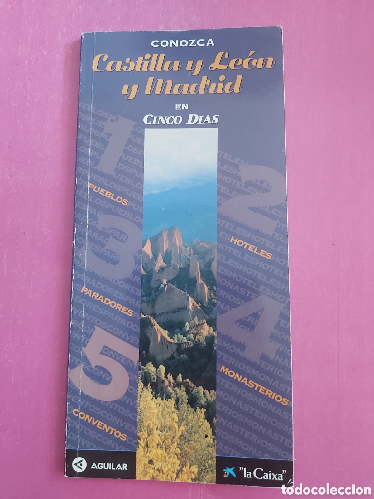 Libros de segunda mano: CONOZCA CASTILLA Y LE&Oacute;N Y MADRID EN CINCO DIAS AGUILAR LA CAIXA