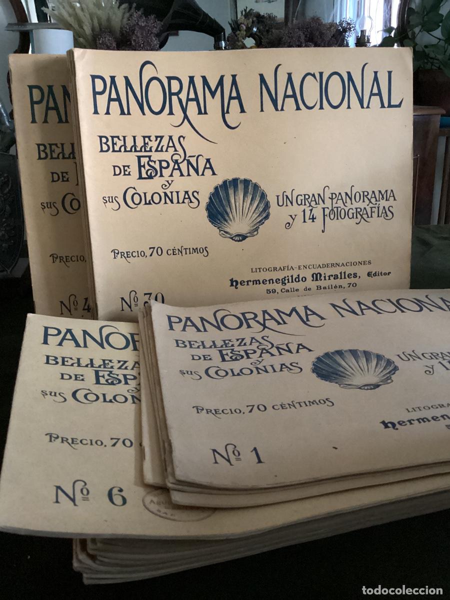 Libros de segunda mano: NUMEROS SUELTOS DE PANORAMA NACIONAL BELLEZAS DE ESPA&Ntilde;A Y SUS COLONIAS..