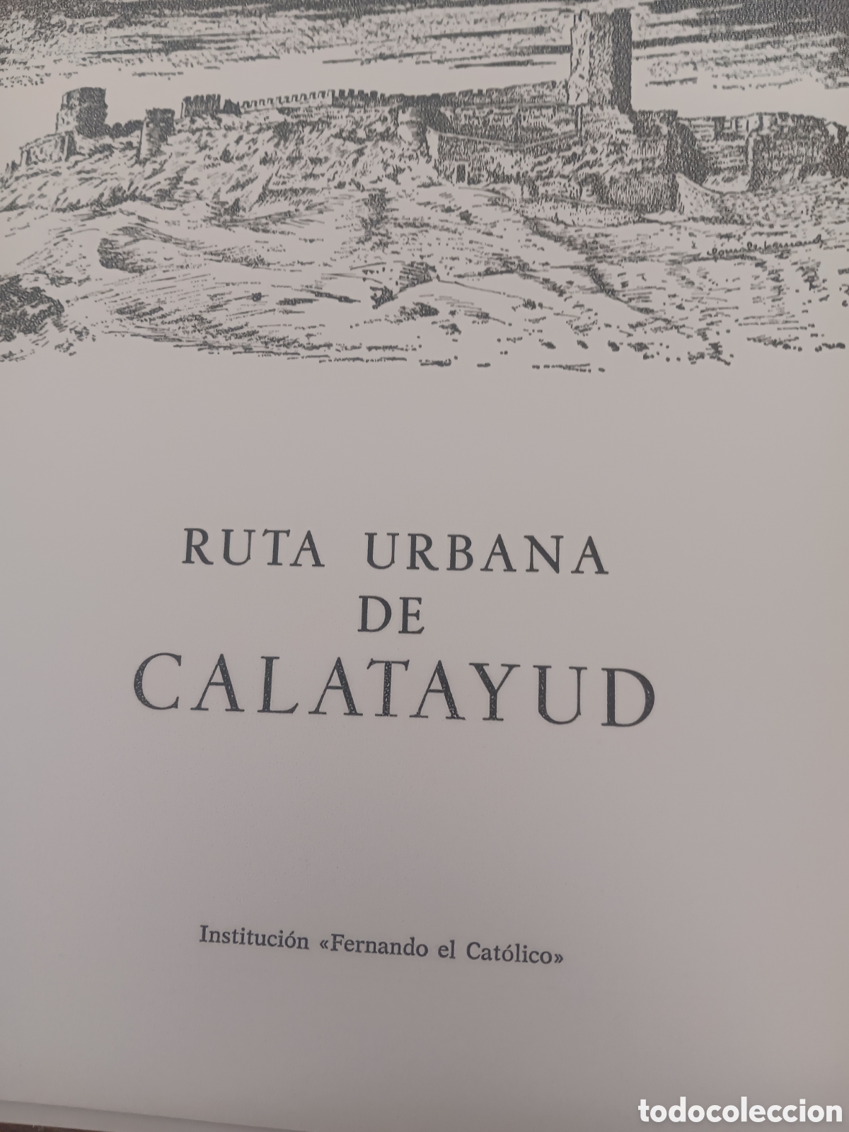Libros de segunda mano: RUTA URBANA DE CALATAYUD PEDRO MONT&Oacute;N PUERTO