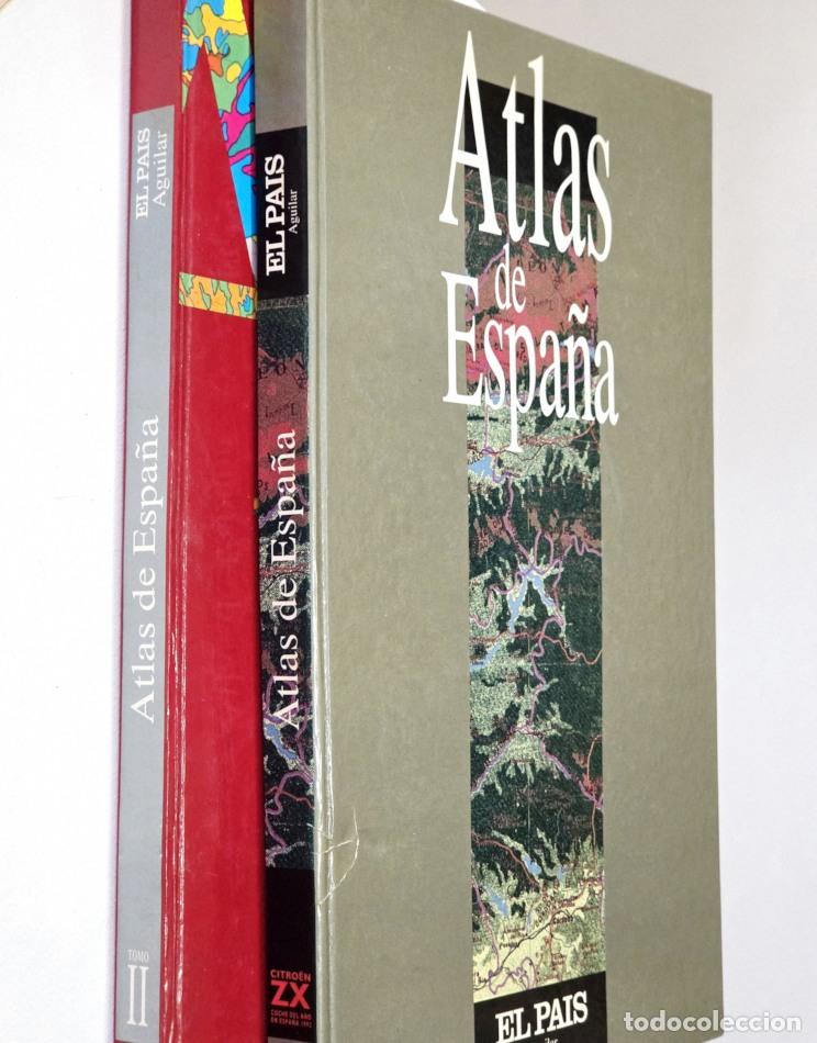 Libros de segunda mano: ATLAS DE ESPA&Ntilde;A 2 TOMOS