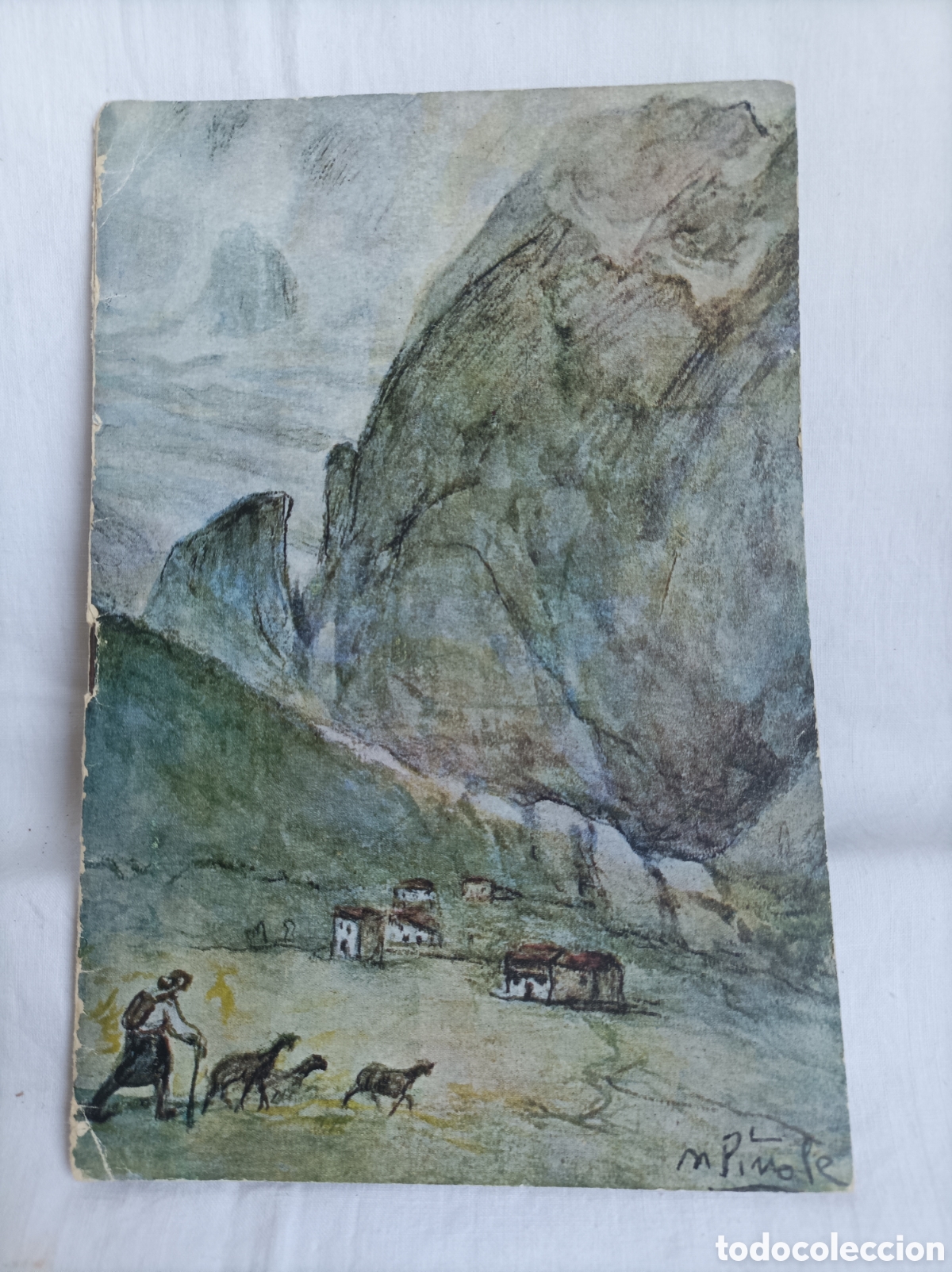 Libros de segunda mano: Picos de Cornion. LA VEGA Y LAS TORRES DE ARIO. Pi&ntilde;ole. Lueje. Gij&oacute;n. 1959. ASTURIAS. Monta&ntilde;a.