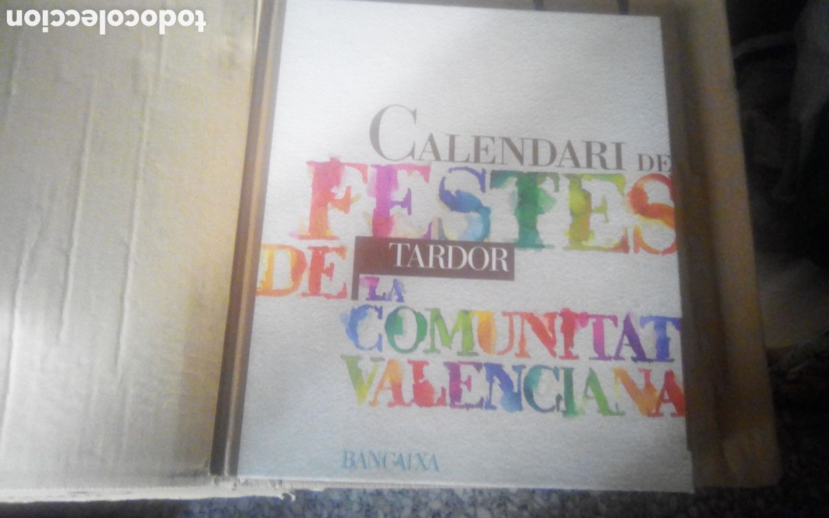 Libros de segunda mano: Libro calendari de festes de tardor de la Comunitat Valenciana. Bancaixa, 2002. Tapa dura 349 p&aacute;gina