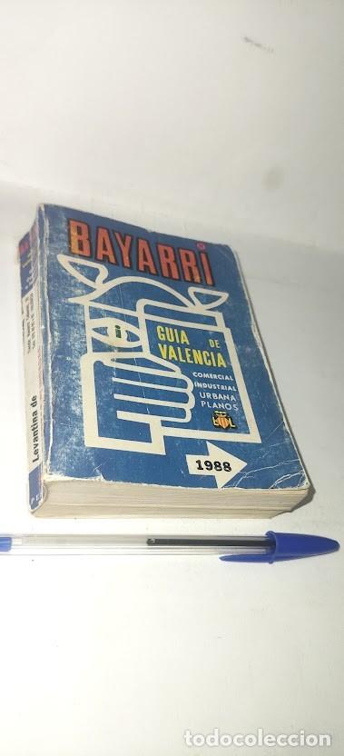Libros de segunda mano: Bayarri Gu&iacute;a de Valencia 1988. Comercial. Industrial. Urbana. Planos. -