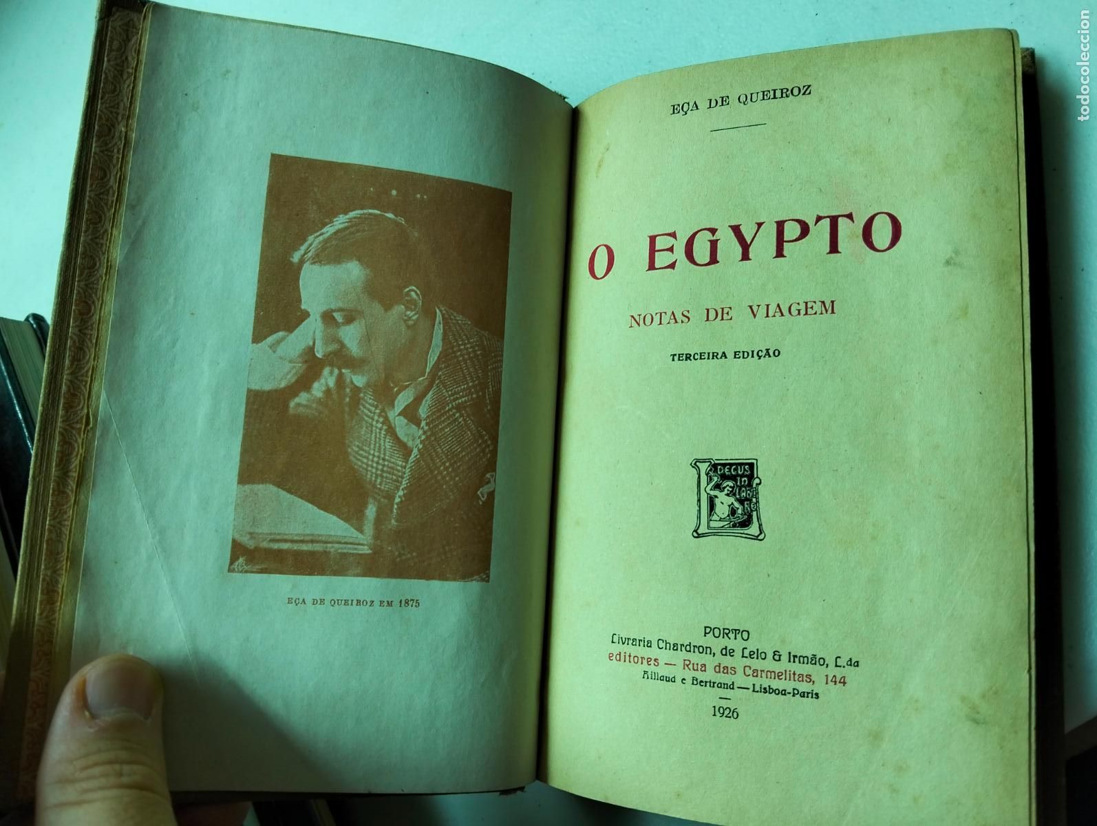 Libros de segunda mano: Viajes, Narrativa. Egipto Notas de Viagem, Porto, 1926. VISITA MI CATALOGO. L55