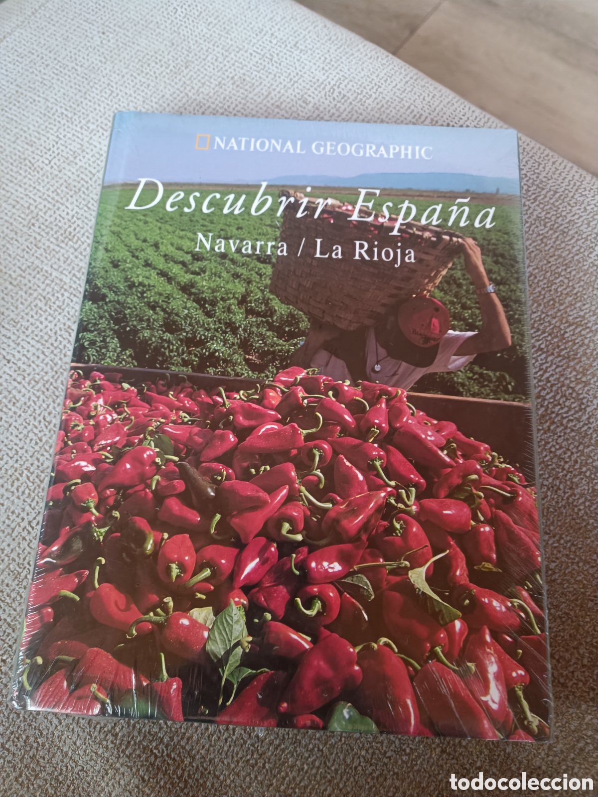 Libros de segunda mano: Descubrir Espa&ntilde;a 4 national geographic navarra la Rioja precintado
