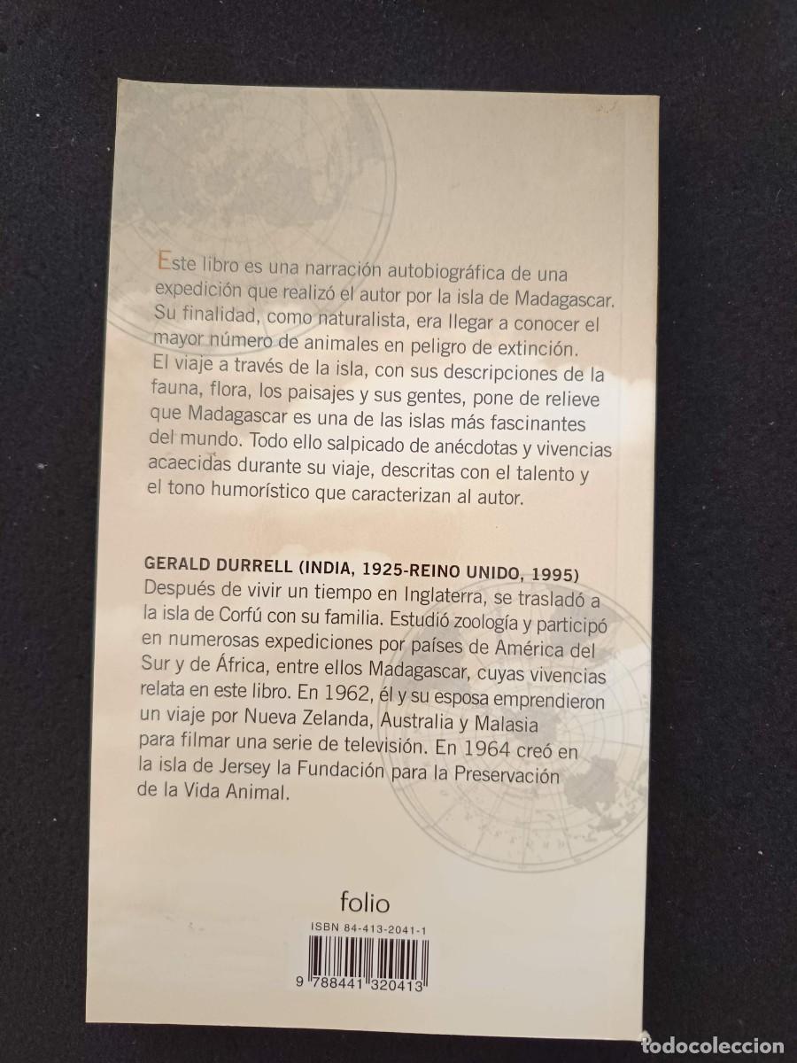 Libros de segunda mano: GERALD DURRELL: MISION DE RESCATE EN MADAGASCAR - Foto 2