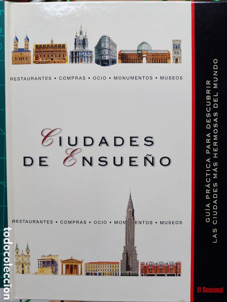 Libros de segunda mano: CIUDADES DE ENSUE&Ntilde;O. GU&Iacute;A PR&Aacute;CTICA PARA DESCUBRIR LAS CIUDADES M&Aacute;S HERMOSAS. EL SEMANAL, 1996