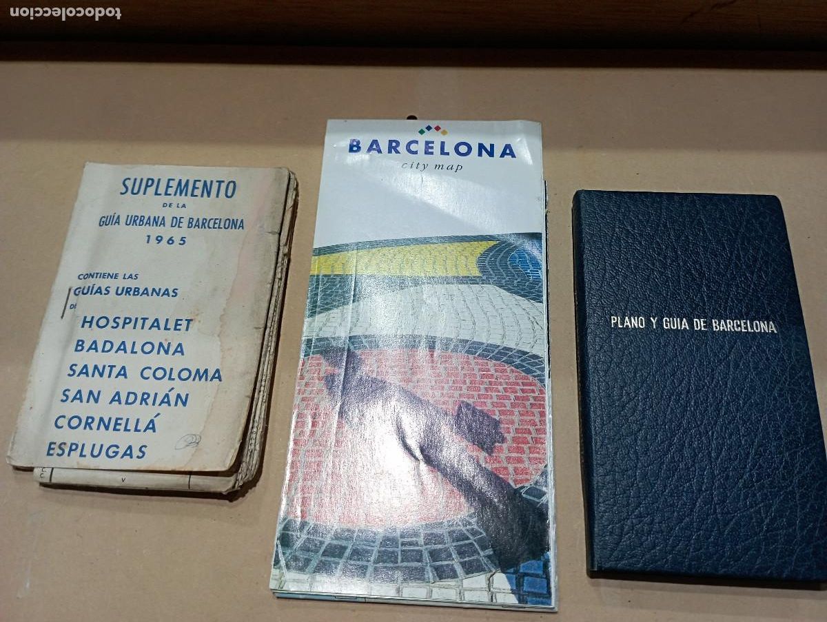 Libros de segunda mano: lot de Guies i pl&agrave;nols de Barcelona - BCN1