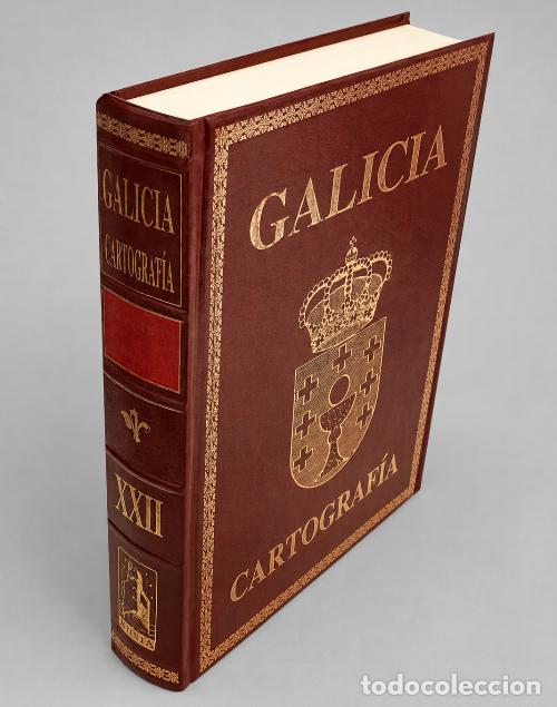 Libros de segunda mano: CARTOGRAFIA DE GALICIA. EDITORIAL HERCULES. GRAN FORMATO.