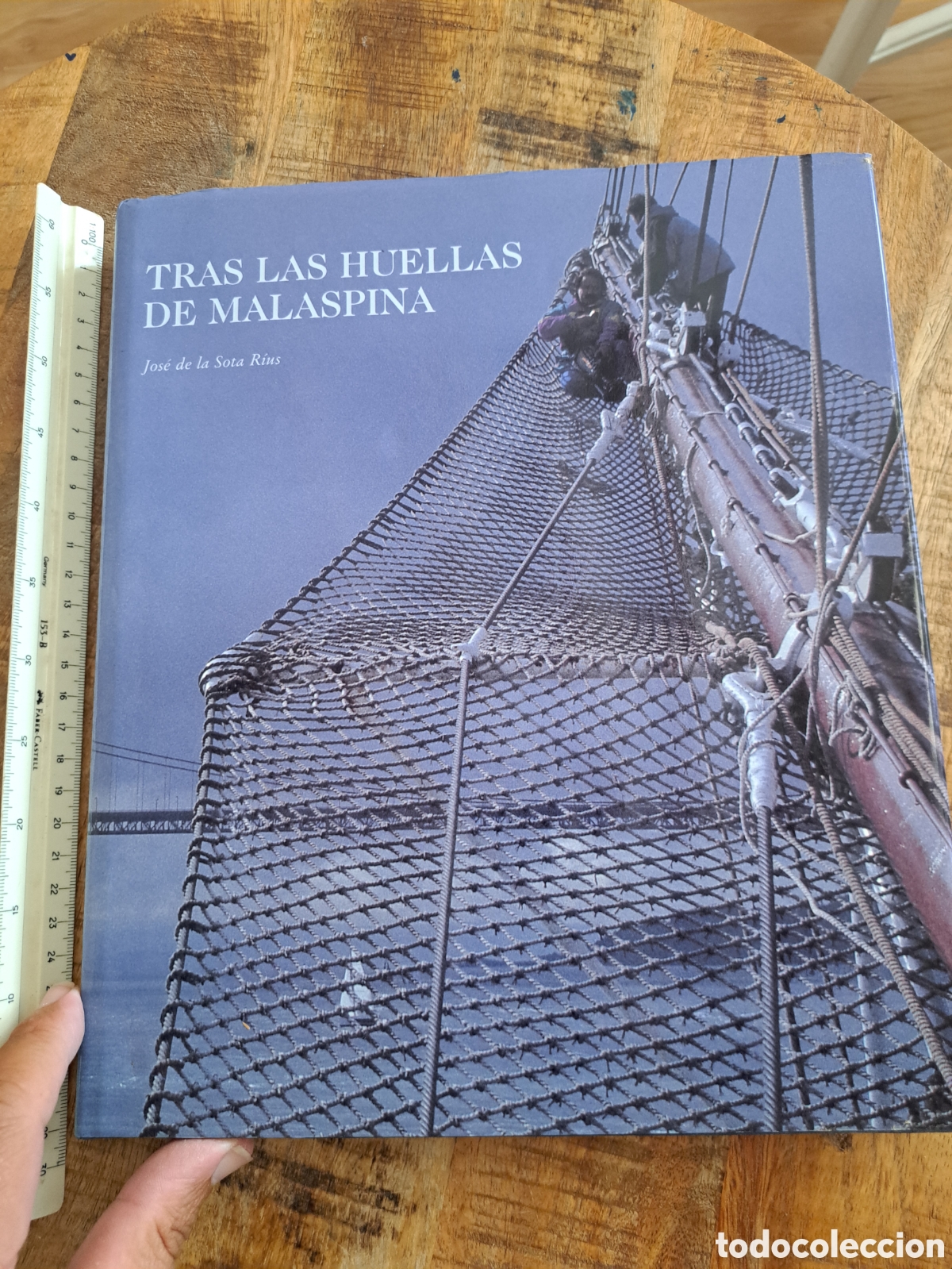 Libros de segunda mano: Jml Tras las huellas de malaspina. Jose de la sota rius. Initec. Barcelona 1994. Tapa dura