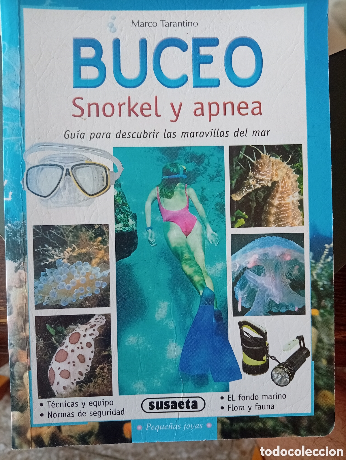 Libros de segunda mano: Buceo. Snorkel y apnea -peque&ntilde;as joyas-. Susaeta Editores