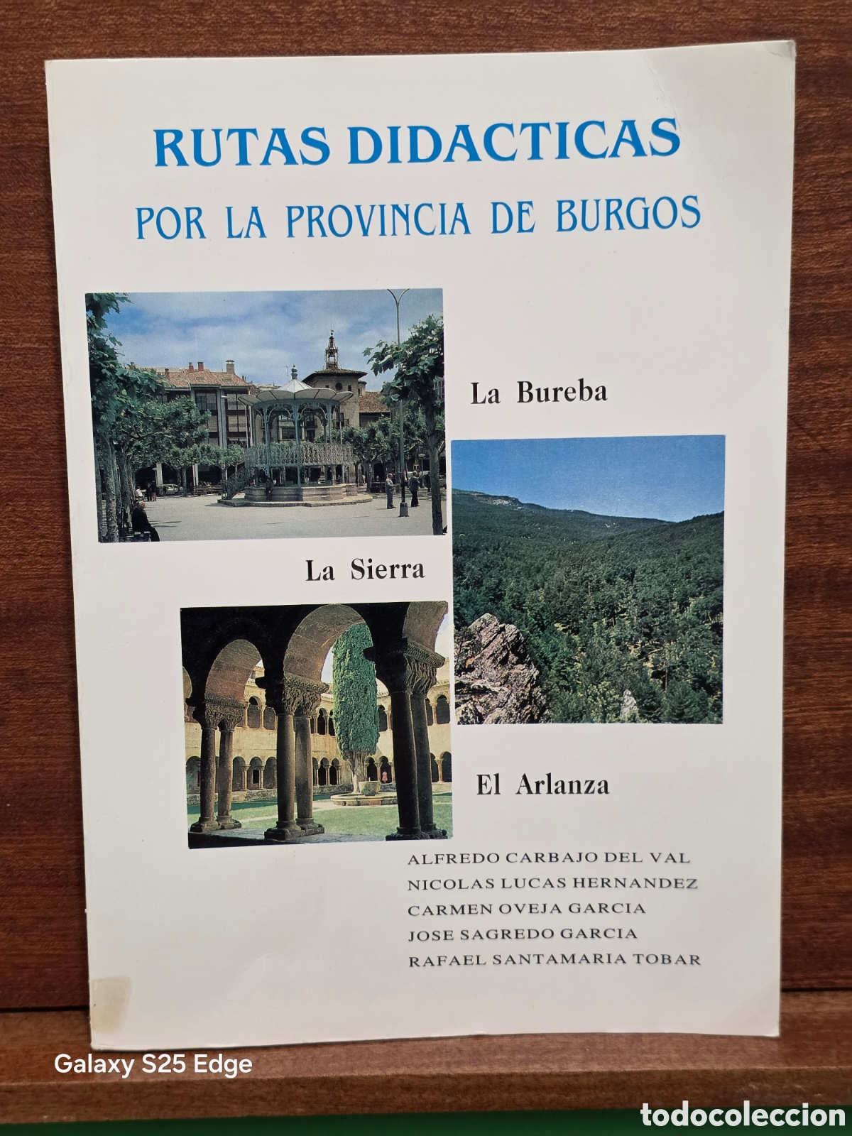 Libros de segunda mano: &rdquo;&rdquo;RUTAS DID&Aacute;CTICAS POR LA PROVINCIA DE BURGOS&rdquo;&rdquo;...LA BUREBA ...LA SIERRA...EL ARLANZA...VV.AA...1990