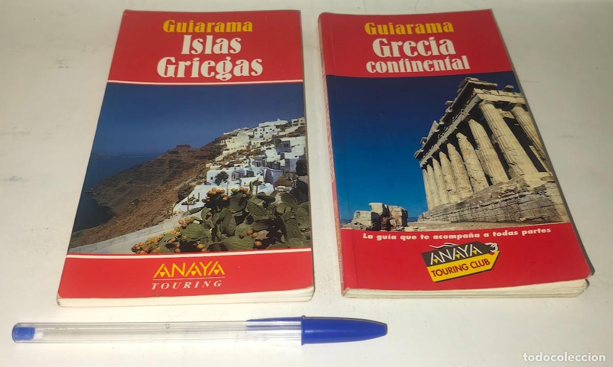 Libros de segunda mano: Islas Griegas - Grecia Continental - Guiarama Anaya Touring - Dos Gu&iacute;as de Viaje y Turismo