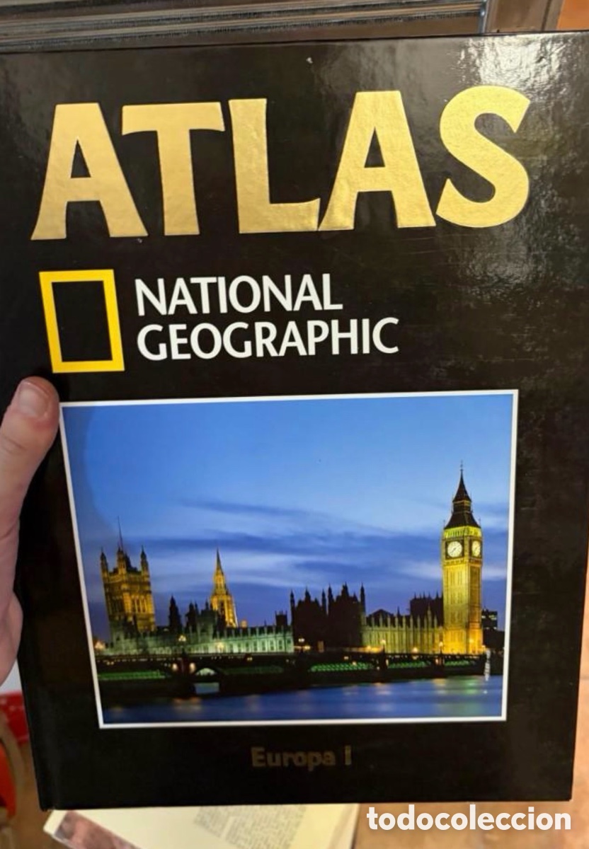 Libros de segunda mano: BLAS98E Atlas Europa I. National Geographic.