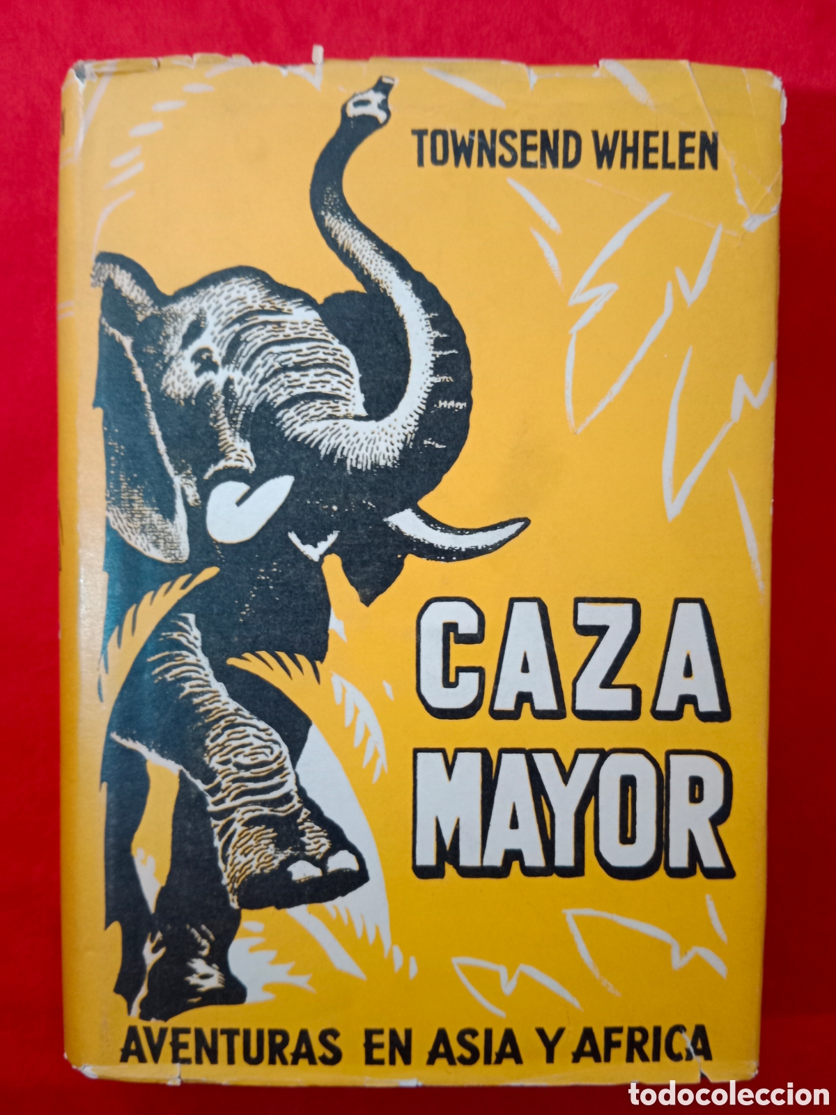 Libros de segunda mano: TOWNSEND WHELEN, CAZA MAYOR, AVENTURAS EN ASIA Y &Aacute;FRICA, PRIMERA EDICI&Oacute;N, BUEN ESTADO