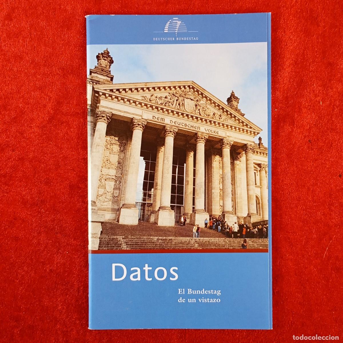 Libros de segunda mano: DATOS - EL BUNDESTAG DE UN VISTAZO - BEUTSCHER BUNDESTAG - 2006 / 3127