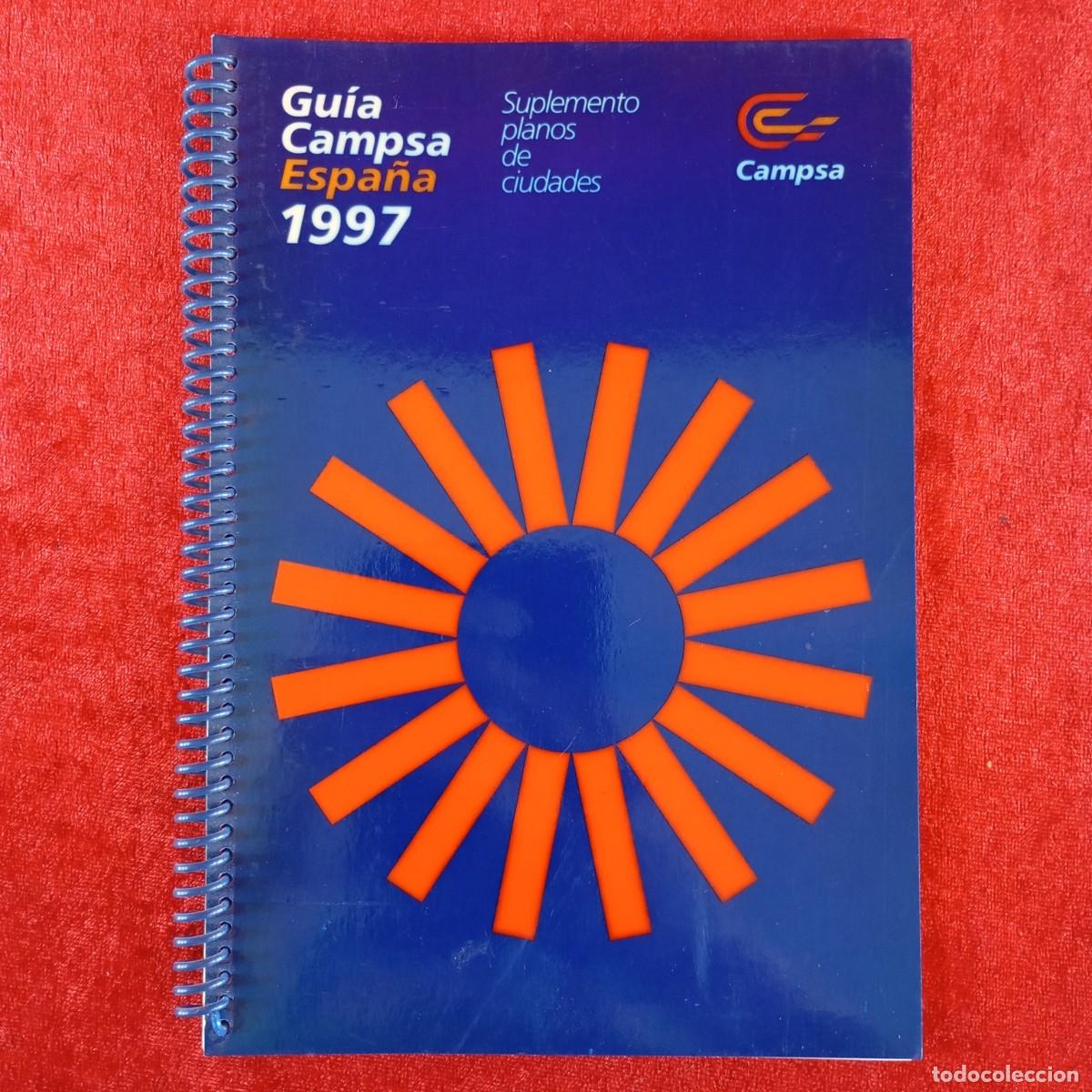 Libros de segunda mano: GU&Iacute;A CAMPSA ESPA&Ntilde;A 1997 - SUPLEMENTO PLANOS DE CIUDADES - REPSOL / 3143