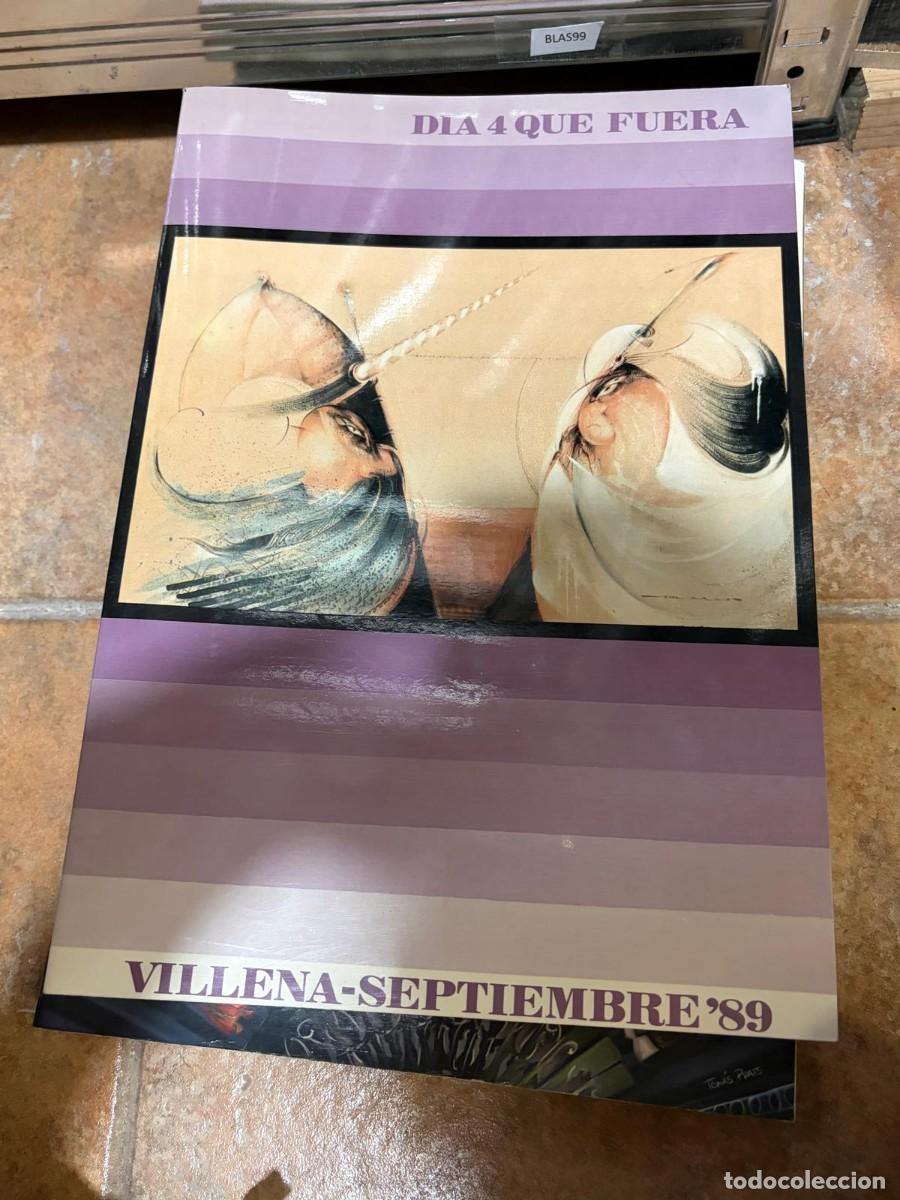 Libros de segunda mano: BLAS99 + D&iacute;a 4 que Fuera. Villena-Septiembre '89 + &mdash; + &mdash;