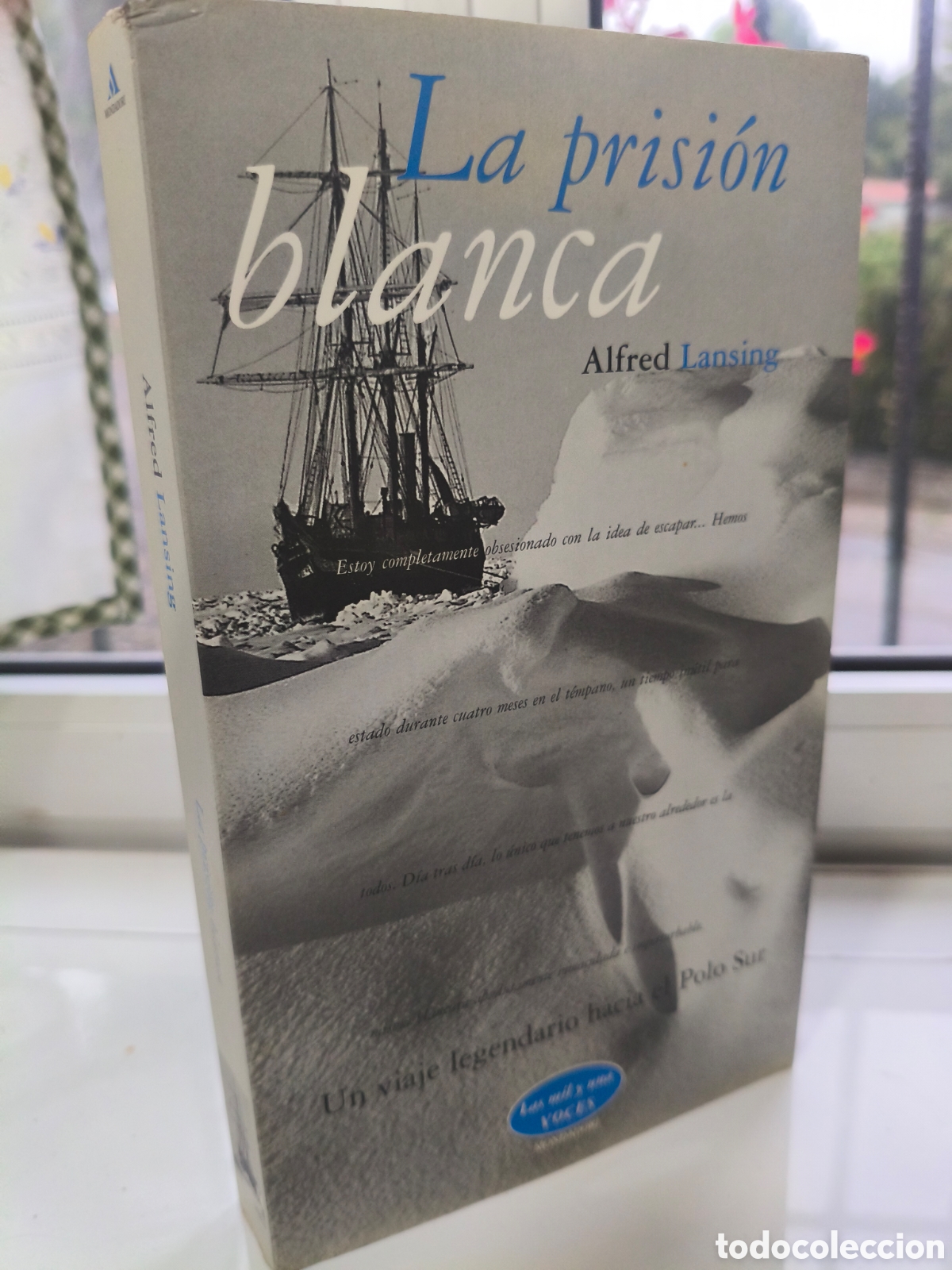 Libros de segunda mano: ENDURANCE LA PRISI&Oacute;N BLANCA UN VIAJE LEGENDARIO ALFRED LANSING EDITORIAL MONDADORI 1999