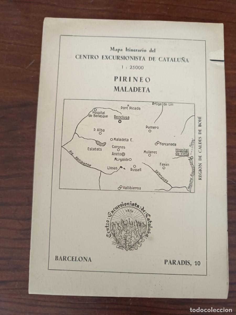 Gebrauchte B&uuml;cher: Mapa itinerario Pirineo Maladeta.