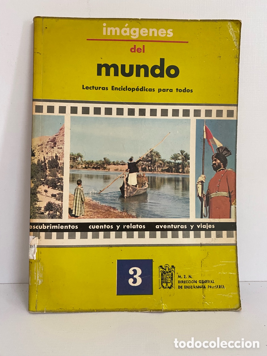 Libros de segunda mano: Imagenes del Mundo Volumen 03 Prehistoria de la aviacion, Telescopio y anteojo astronomico // Timun