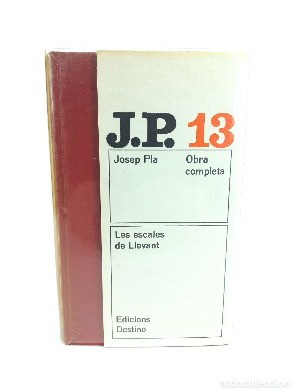 Libros de segunda mano: Les Escales de Llevant. Josep Pla. Destino, obra completa, primera edici&oacute;n, 1969. Catal&aacute;n.