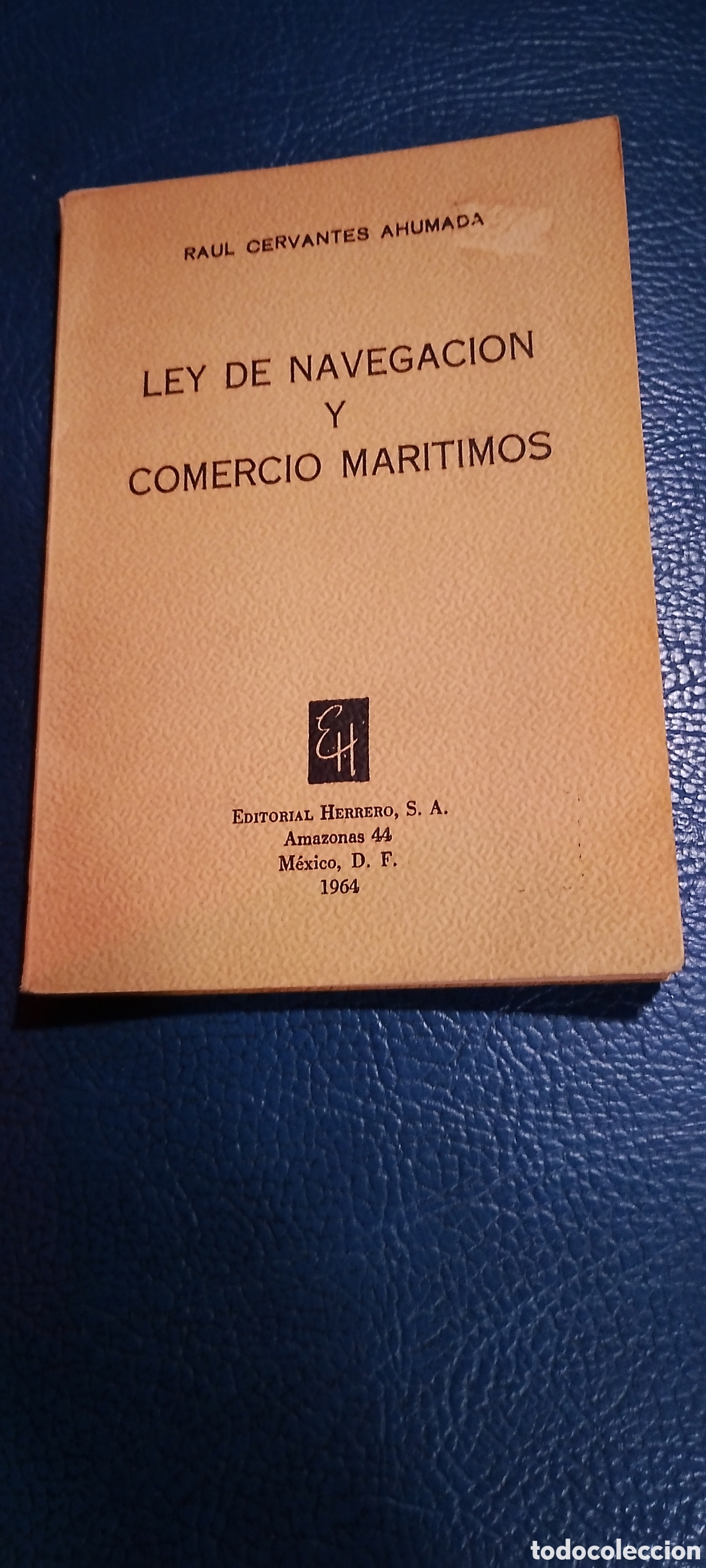 Libros de segunda mano: Ley de navegaci&oacute;n y comercio mar&iacute;timo 1964