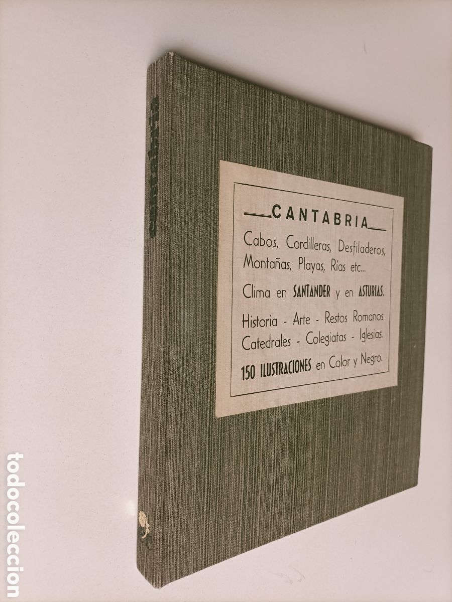 Libros de segunda mano: Cantabria. Cabos cordilleras desfiladeros Clima en Santander y Asturias. Colecci&oacute;n im&aacute;gen de Espa&ntilde;a