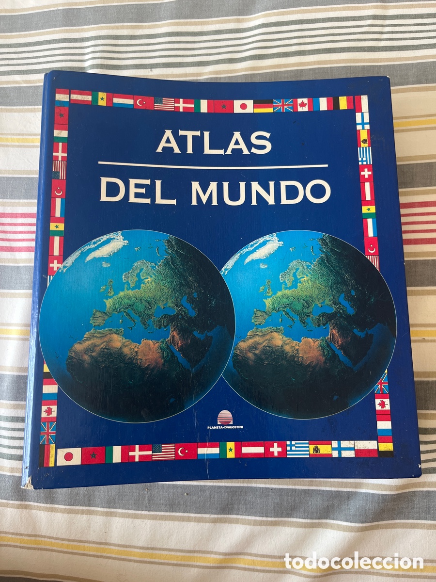 Libros de segunda mano: Atlas del Mundo &ndash; Atlas geogr&aacute;fico ilustrado &ndash; tapa dura