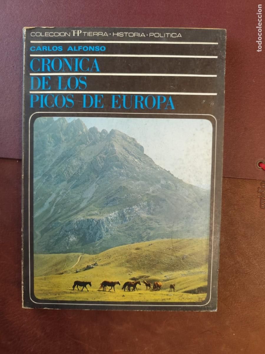 Libros de segunda mano: Carlos Alfonso. CR&Oacute;NICA DE LOS PICOS DE EUROPA.