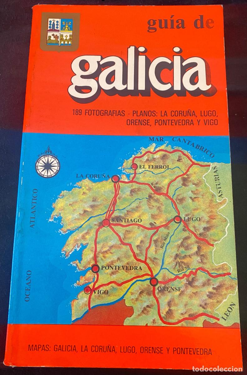 Gebrauchte B&uuml;cher: 'Gu&iacute;a de Galicia'. Con planos, informaci&oacute;n &uacute;til, etc. Editorial Escudo de Oro. 1&ordf; edici&oacute;n: 1984.