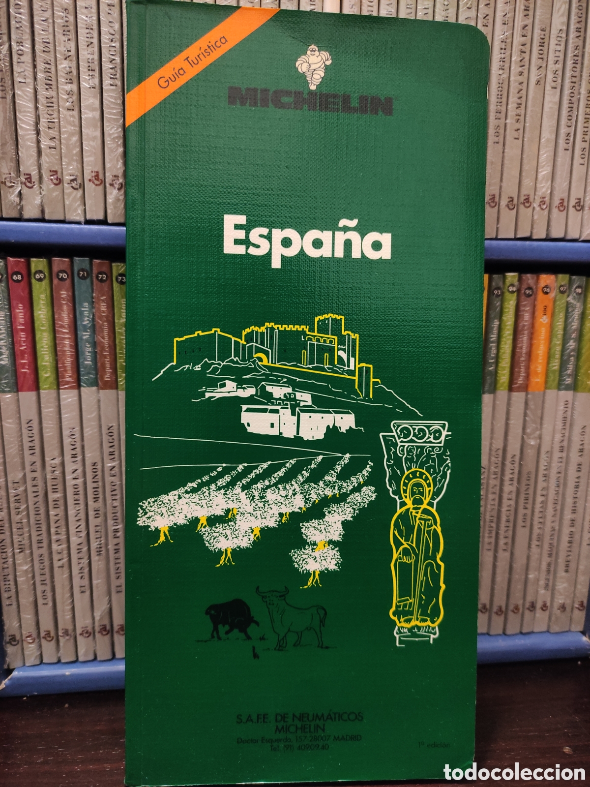 Livros em segunda m&atilde;o: GUIA TURISTICA MICHELIN - ESPA&Ntilde;A - primera edicion 1992