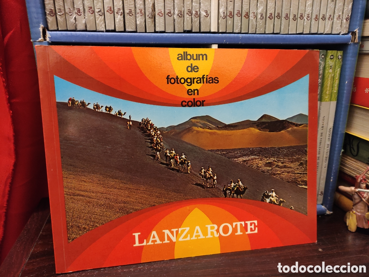 Libros de segunda mano: LANZAROTE ALBUM DE FOTOGRAFIAS EN COLOR 1980