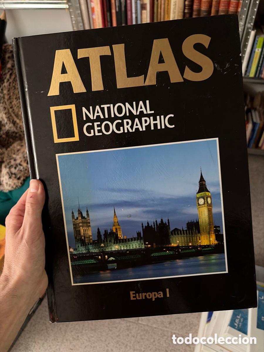 Libros de segunda mano: BLAS102C El atlas de National Geographic, Europa I